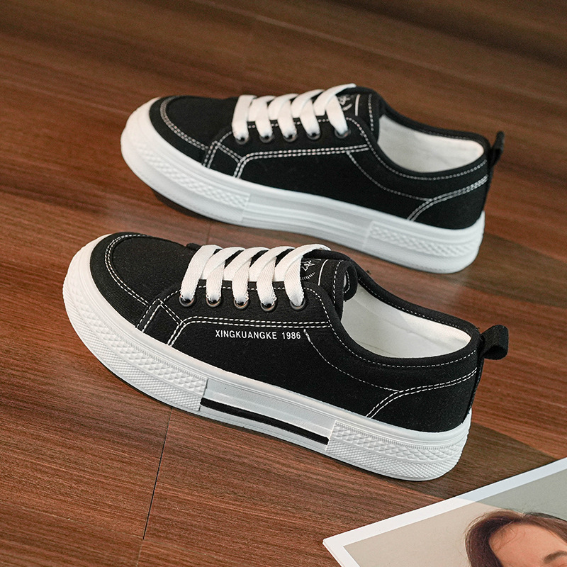 Vans Shoes Old Skool - أحذية قماشية 2026 ذات قاع مسطح