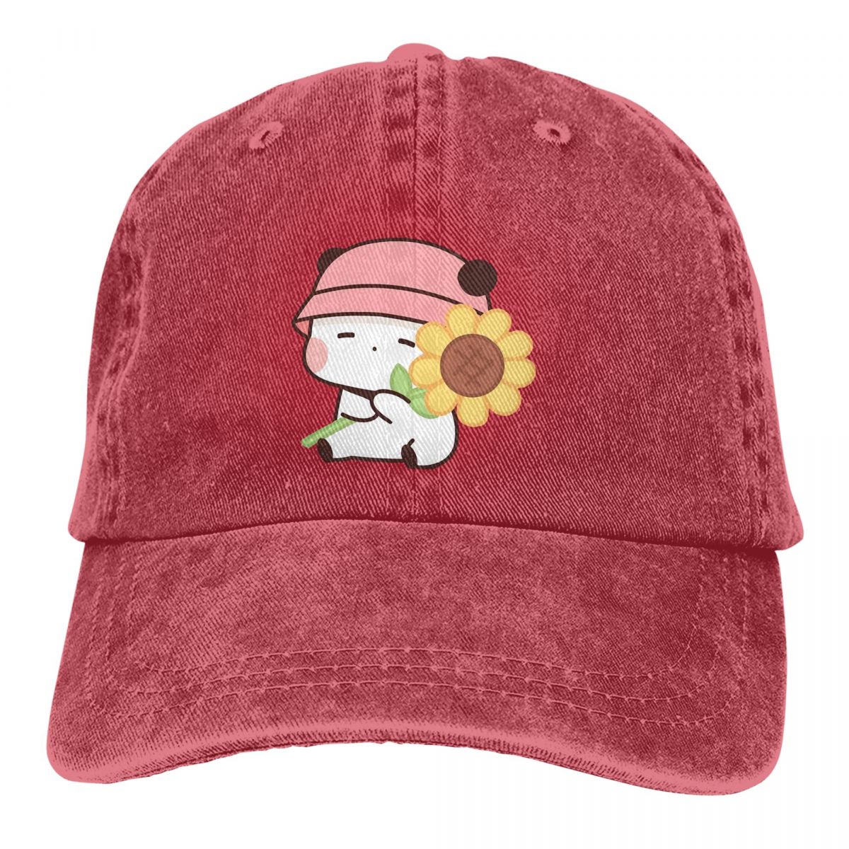 Golf Cap Dad - غسلها الرجال قبعة بيسبول عباد الشمس