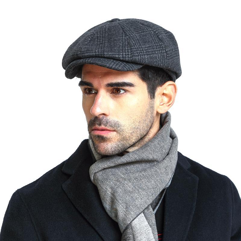 Newsboy Cap Ivy - كبير الرأس كبير الحجم حجم كبير