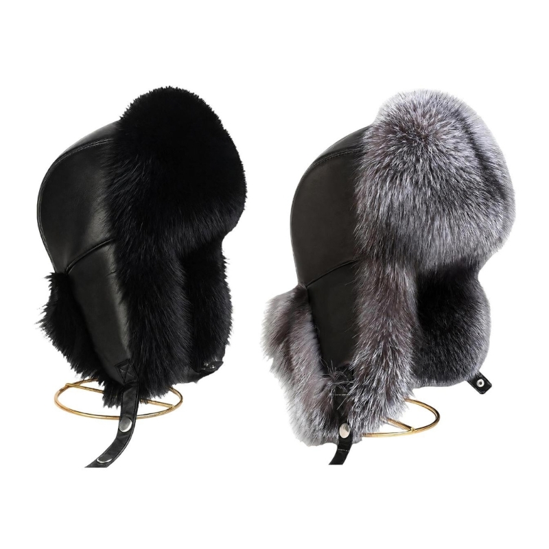 Trapper Hat Ear Flap - قبعة جديدة من الفرو الصناعي لعام