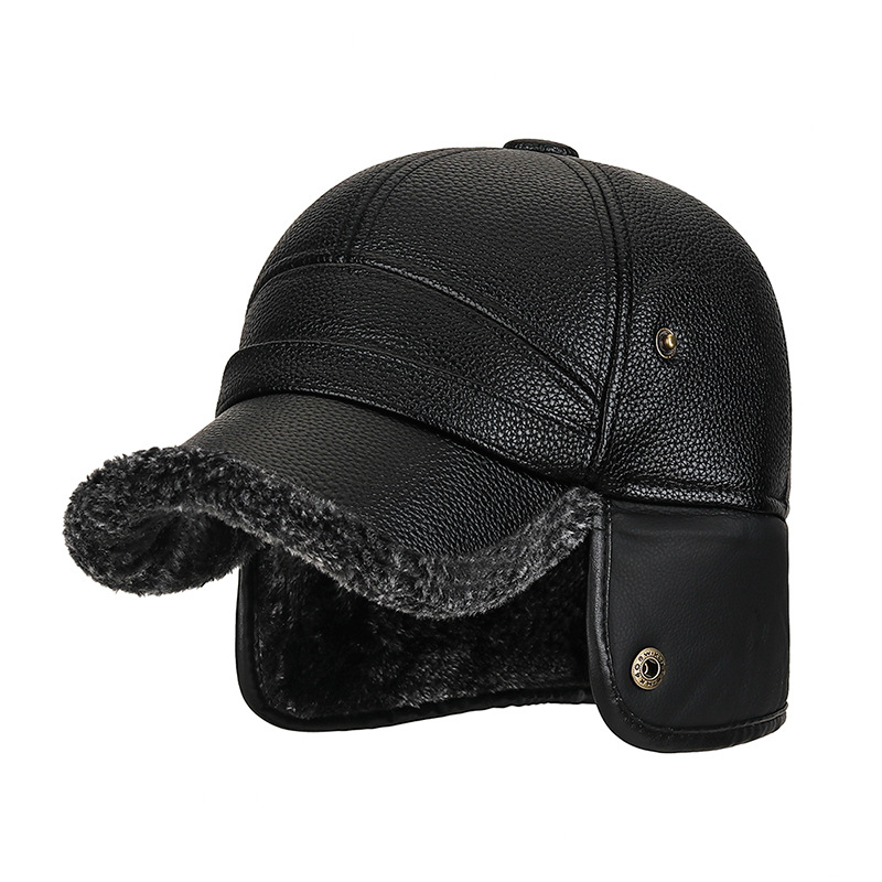 حماة الأذن من الفرو للرجال ، ق - مراجعة Baseball Cap Structured وسعره